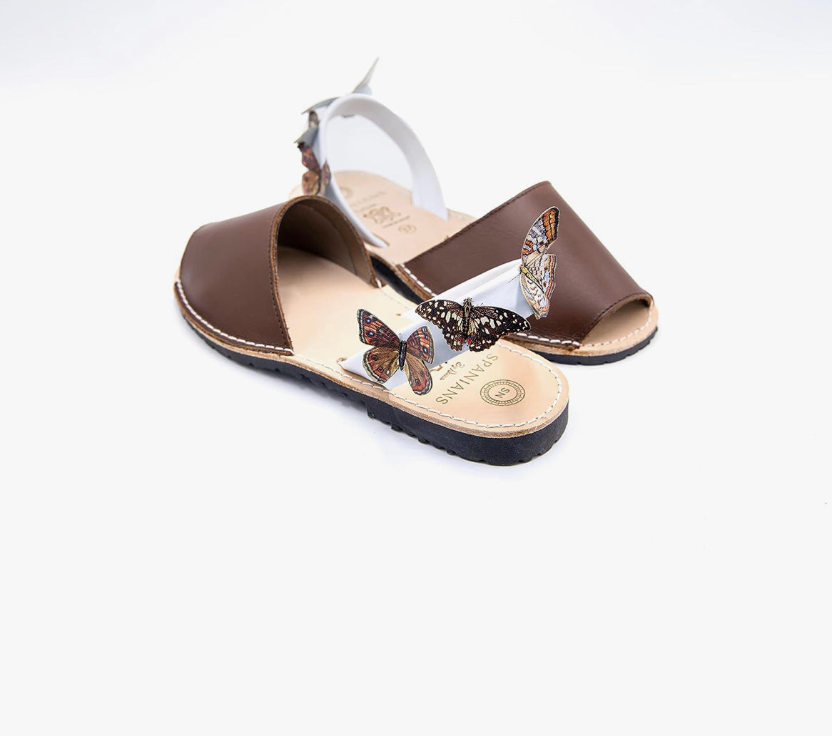 Butterflies Avarca Chocolate