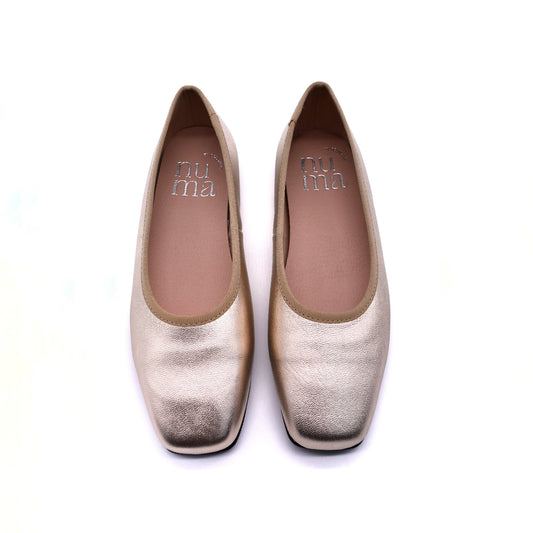Champagne Ballet Flats