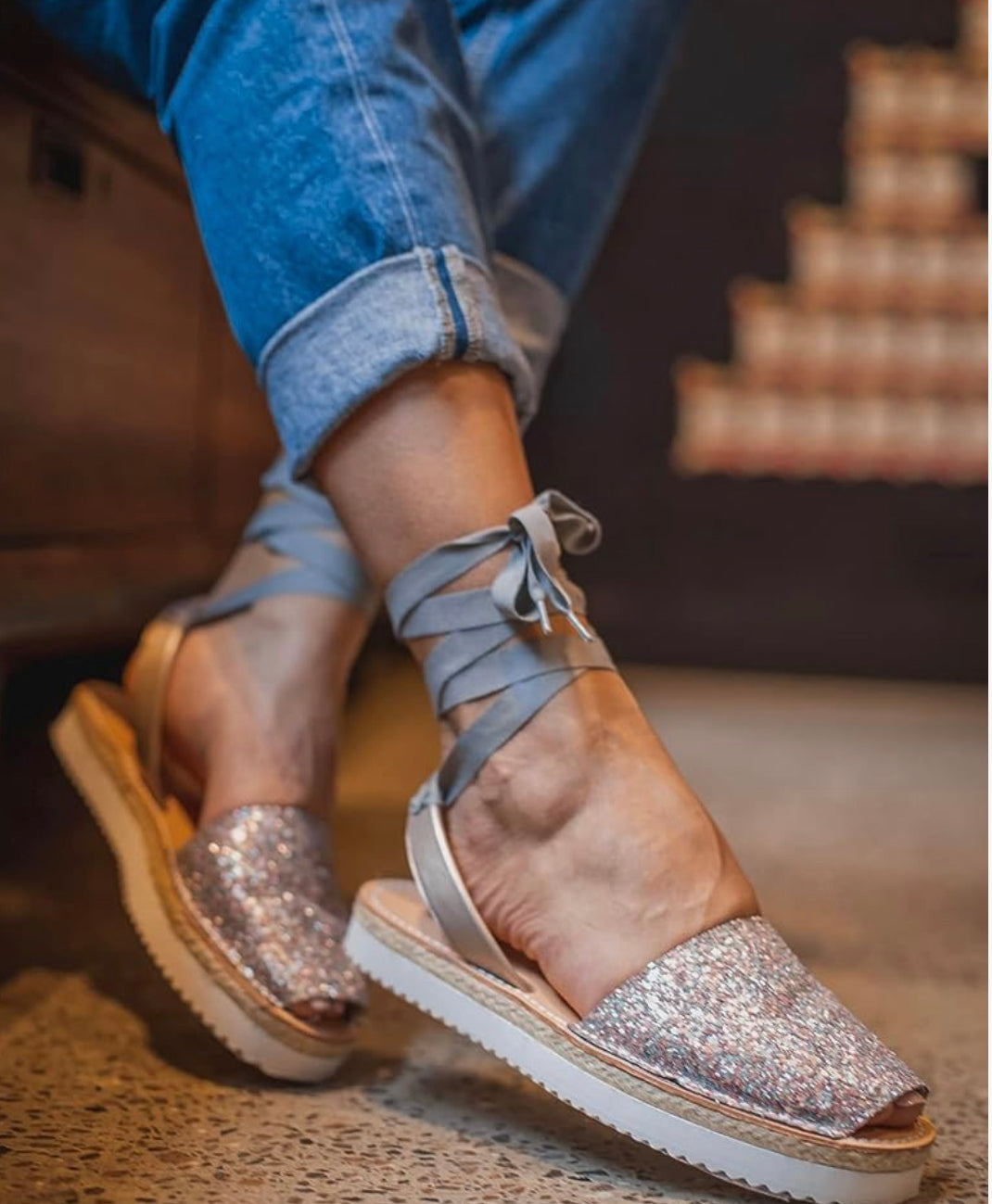 Lace Up and Platforms