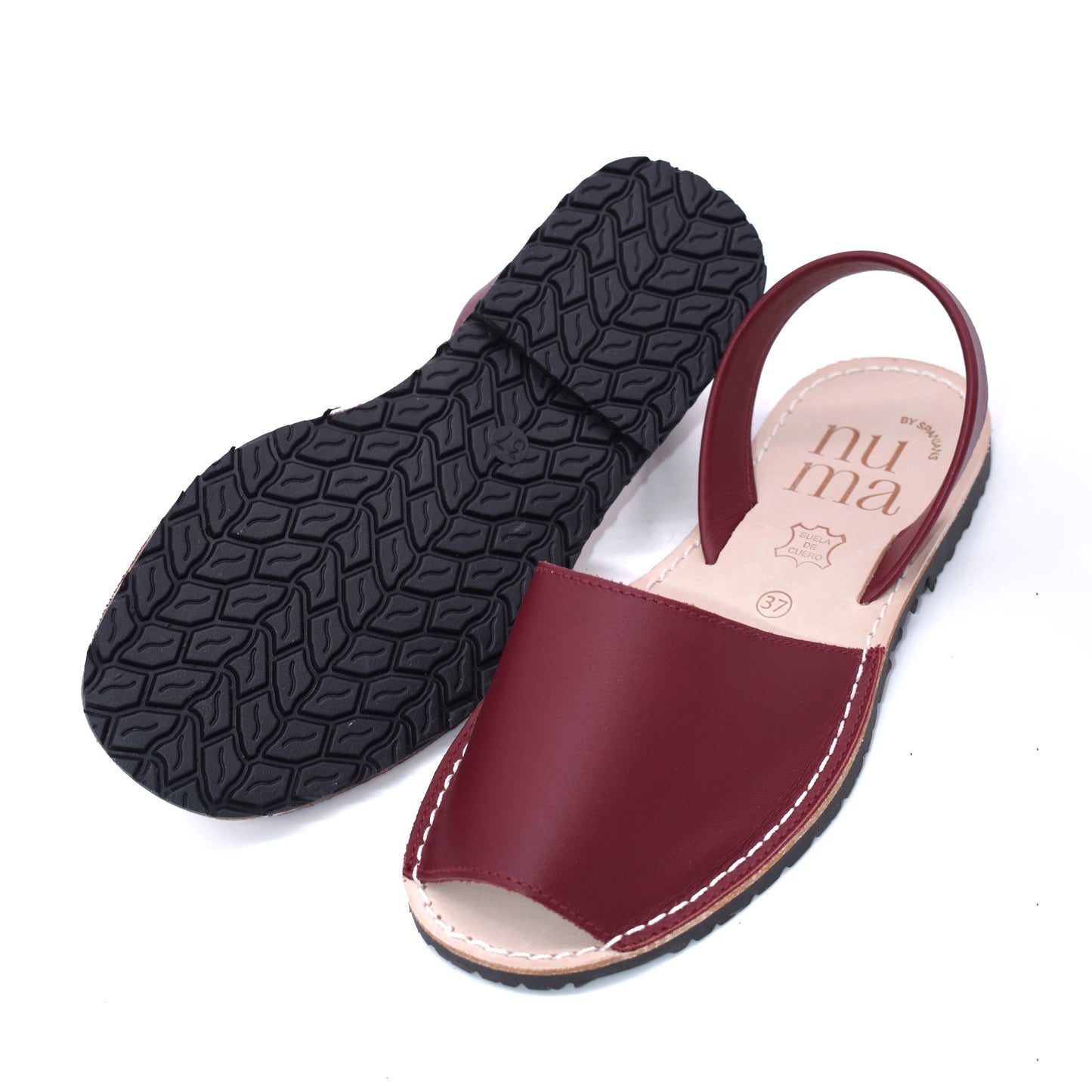 Burgundy Avarca Women Flat