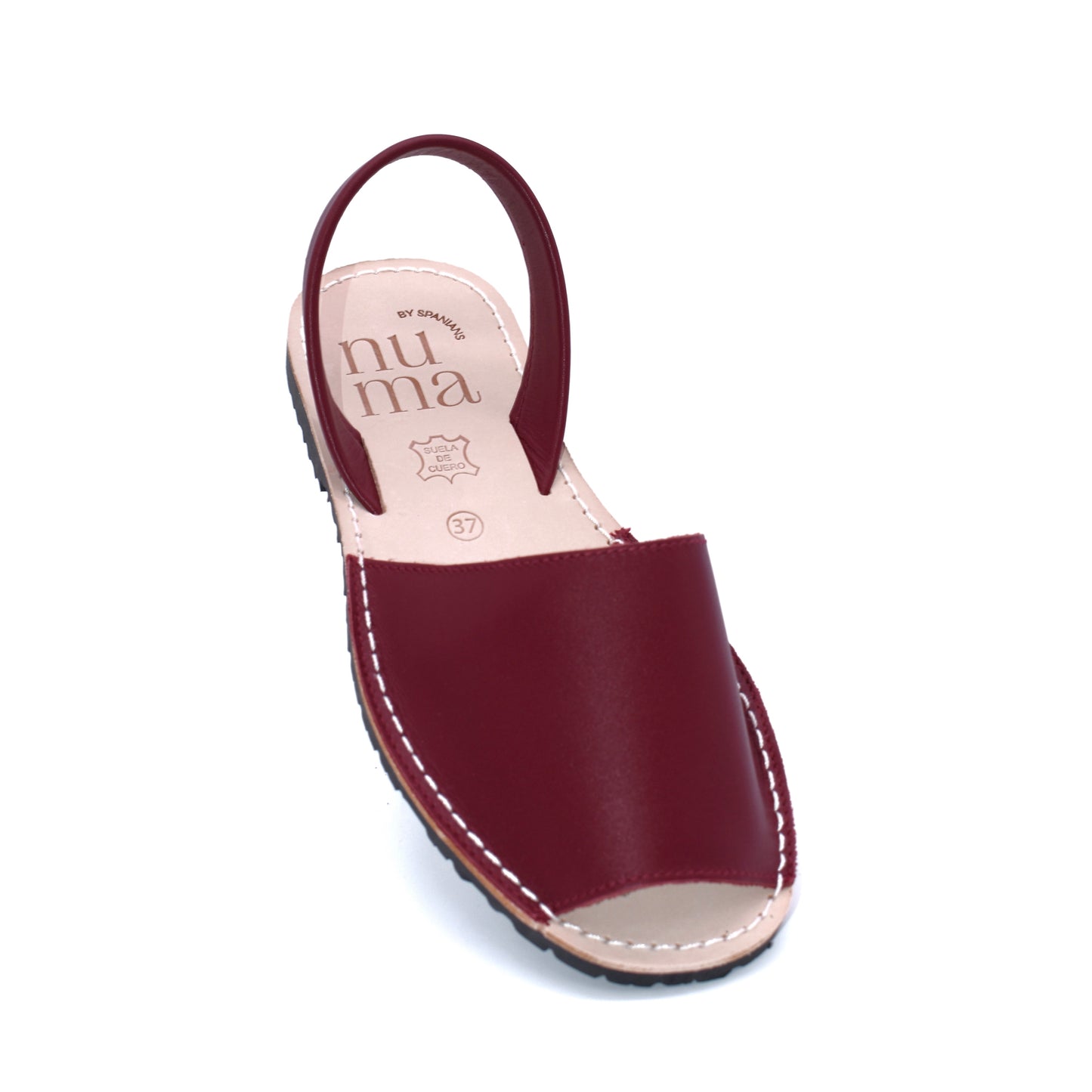 Burgundy Avarca Women Flat