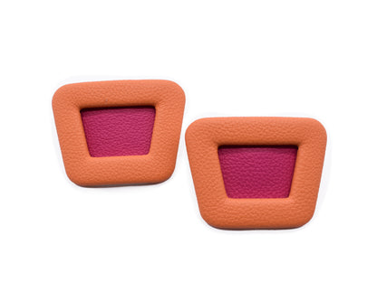 Orange Fuchsia Clip