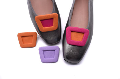 Orange Fuchsia Clip