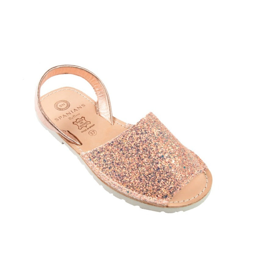 Glitter Nude Avarca Women OUTLET