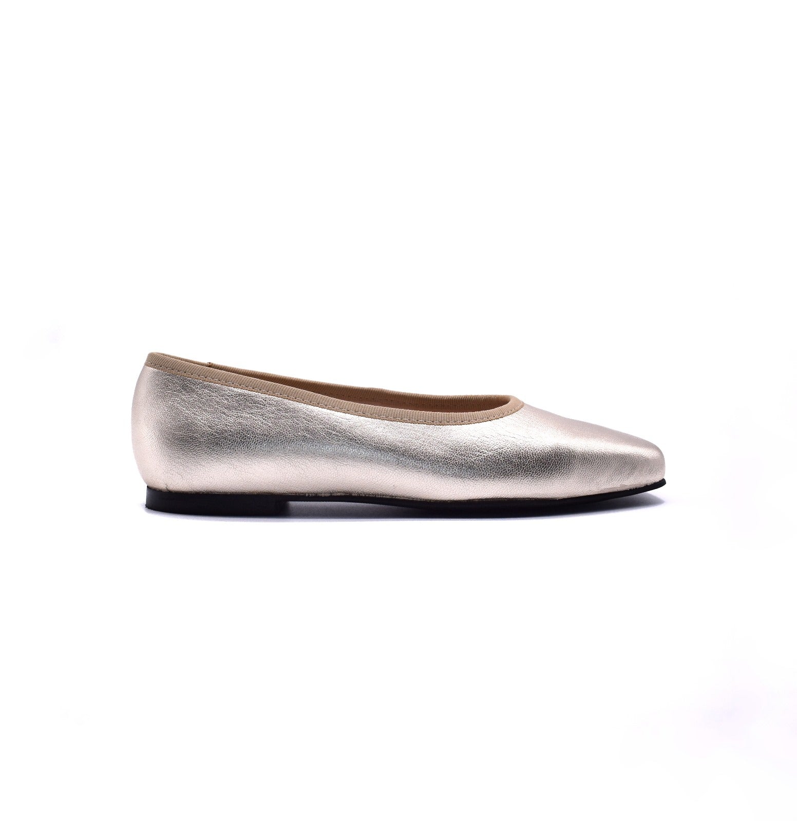 Champagne Ballet Flats