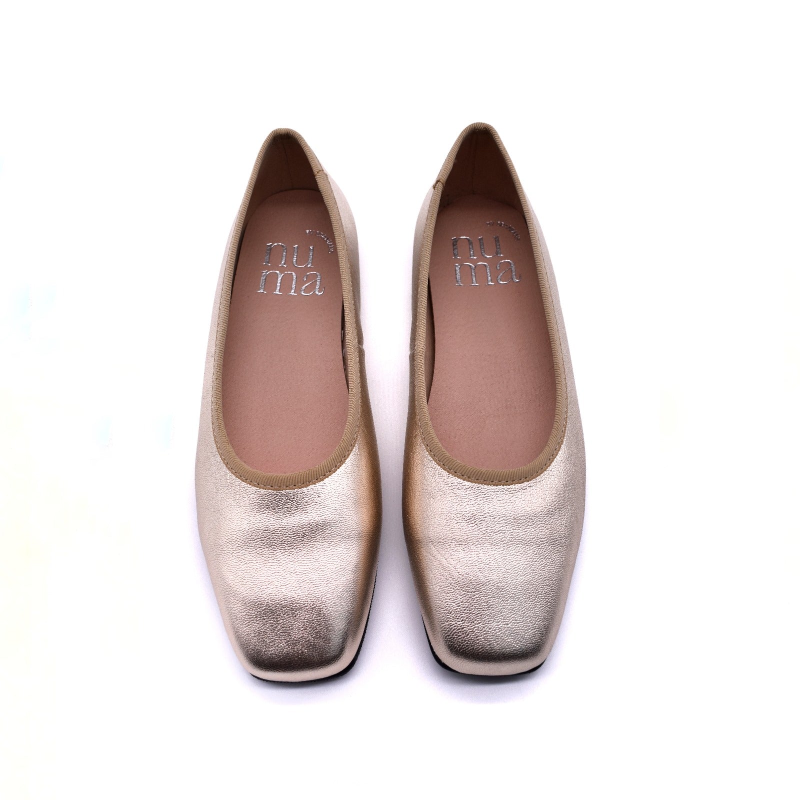 Champagne Ballet Flats