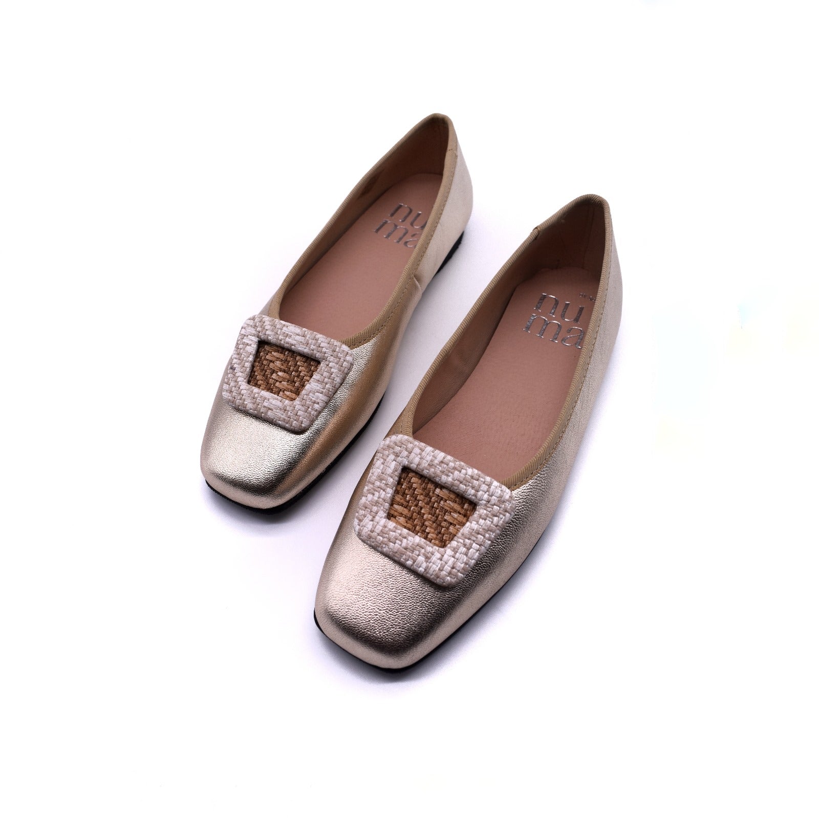 Champagne Ballet Flats