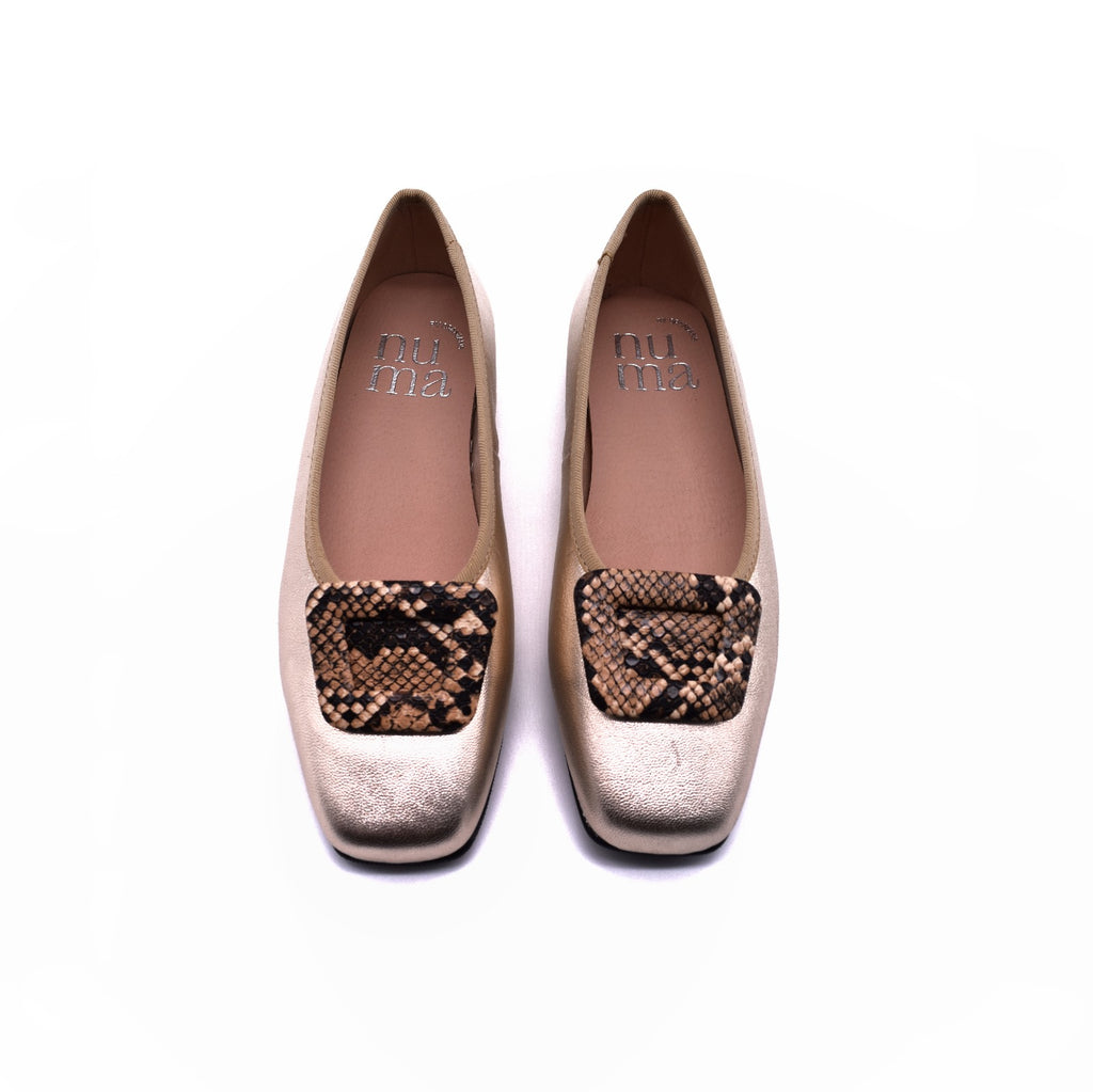 Champagne Ballet Flats