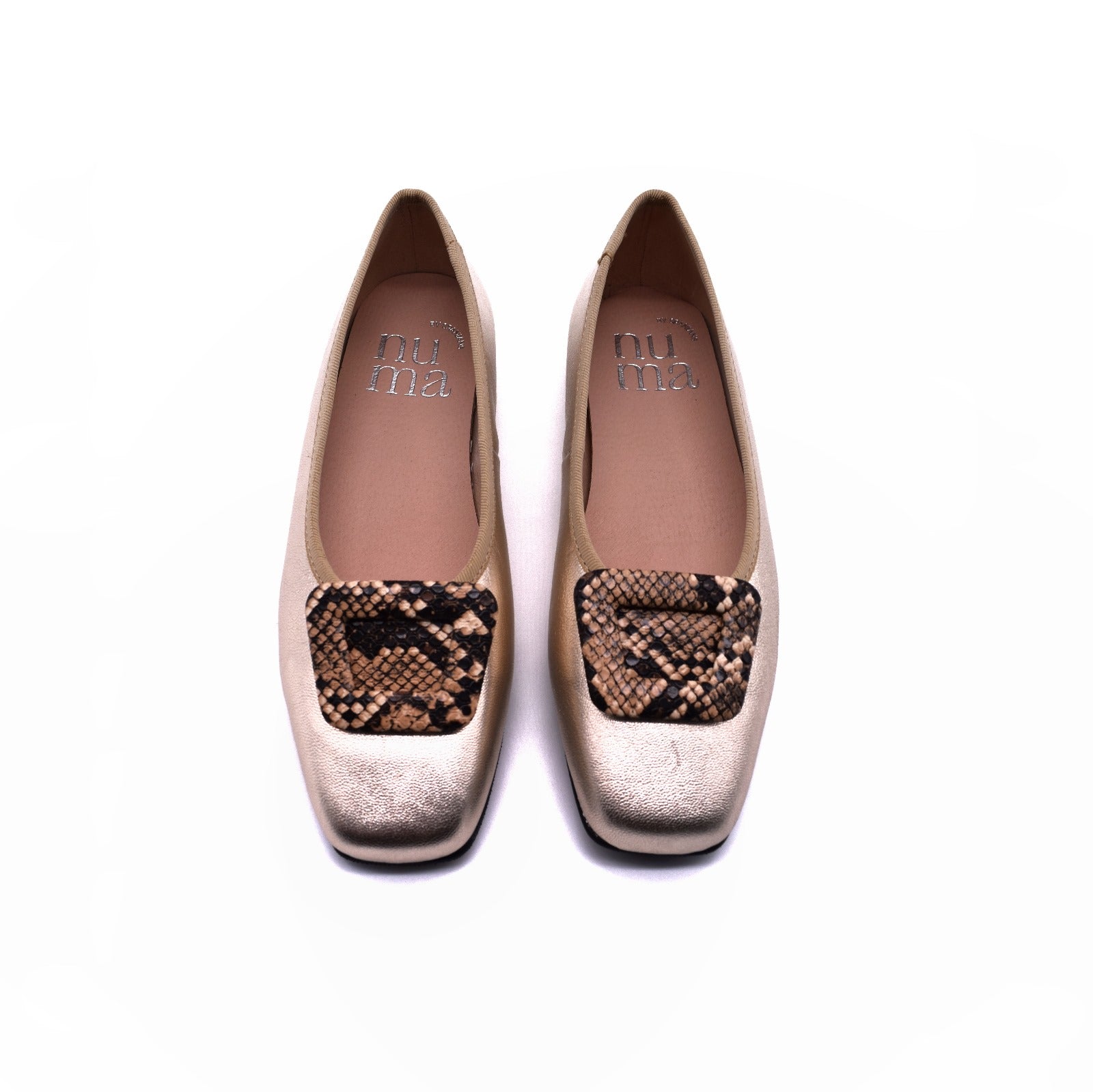 Champagne Ballet Flats