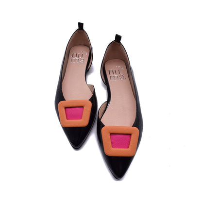 Black Ballet Flats