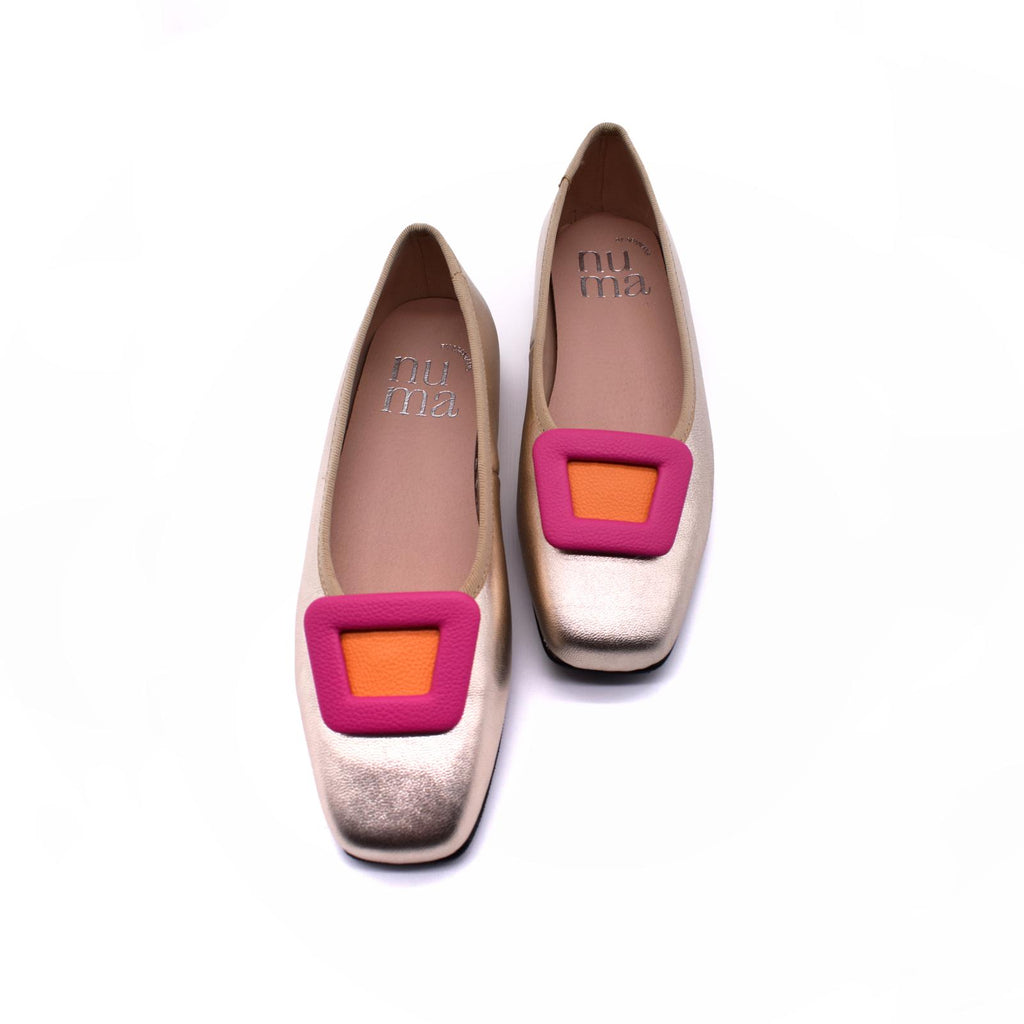 Champagne Ballet Flats