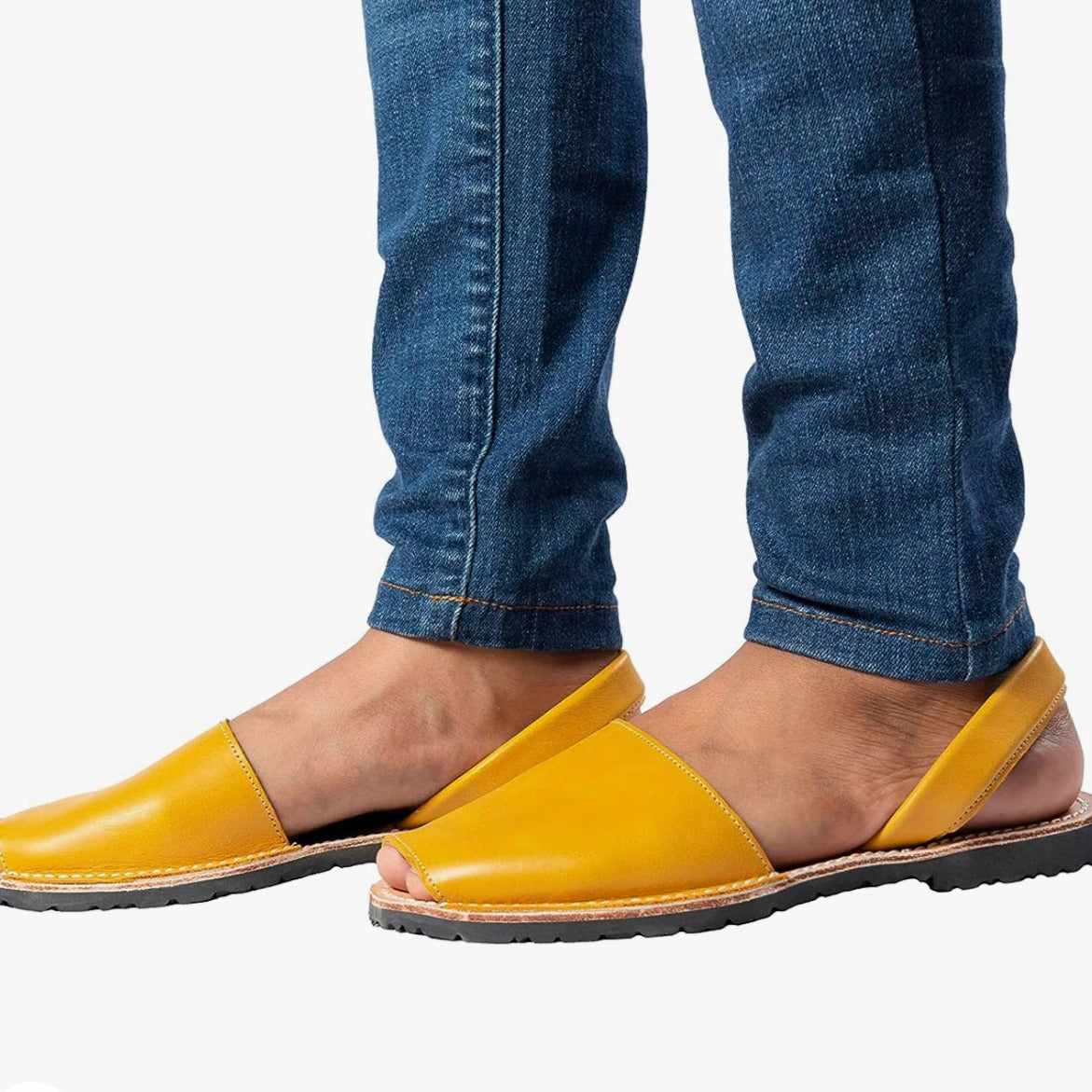 Mustard Avarca Women Flat