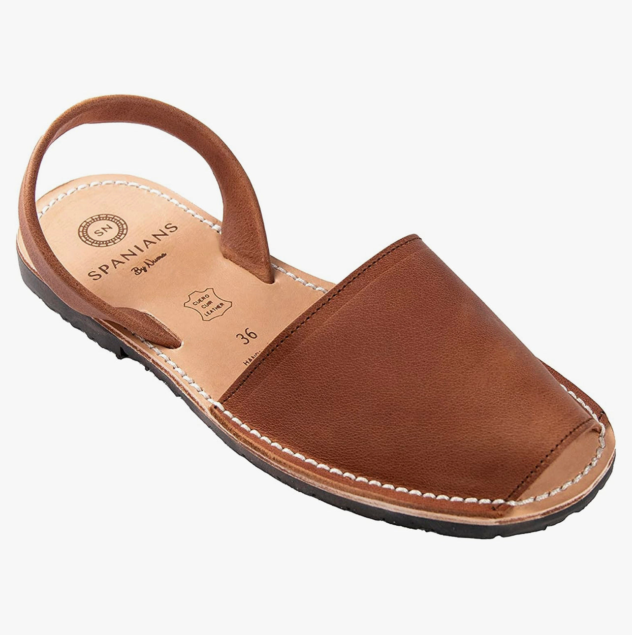 Natural Avarca Women Flat