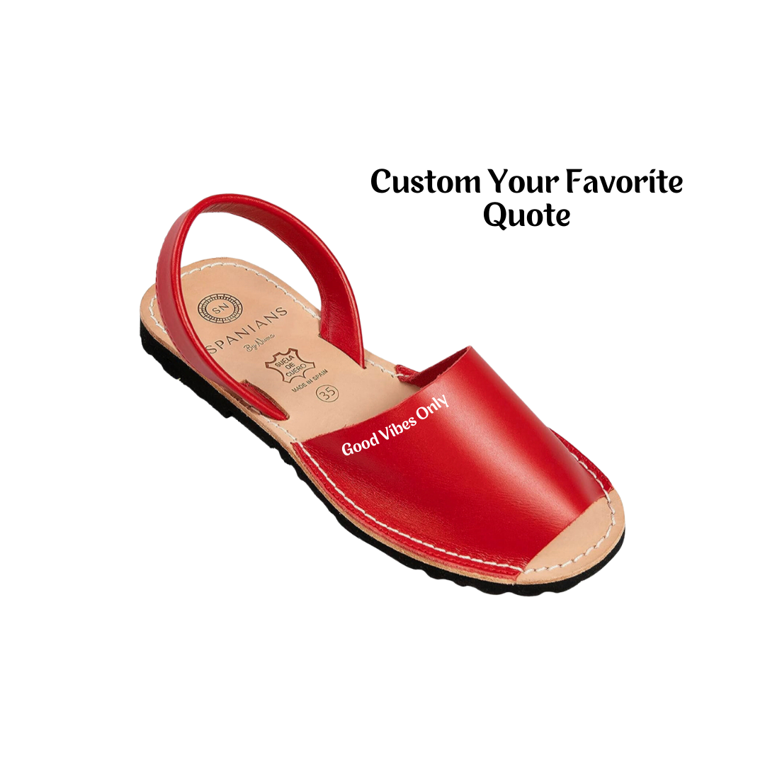 Custom Quotes On Numas Avarcas Red