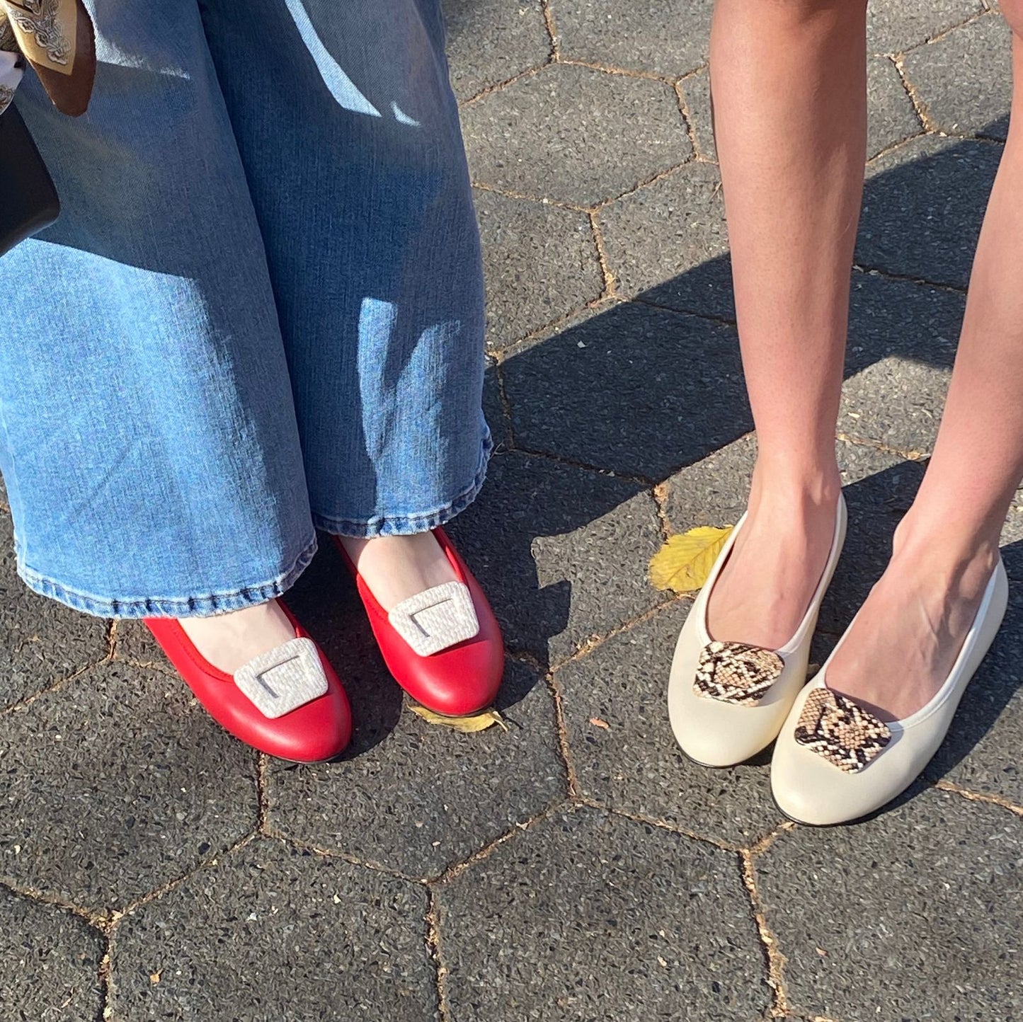 Beige Ballet Flats