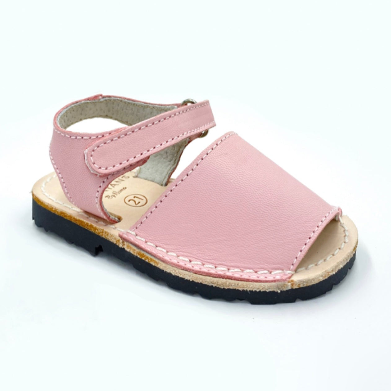 Rose Baby Leather Velcro Strap Kids