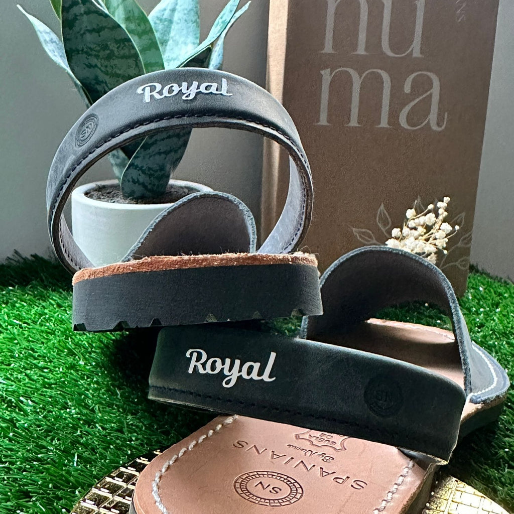 Custom Name On Numas Avarcas Black